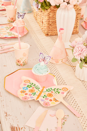 Butterfly Party Tableware Set (8-Serve)