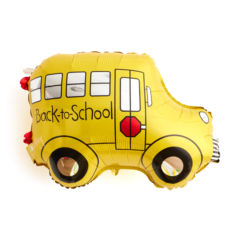 School Bus Foil Balloon (1 Piece)