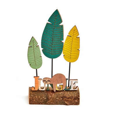 Jungle Wooden Table Centerpiece (1 Pack)