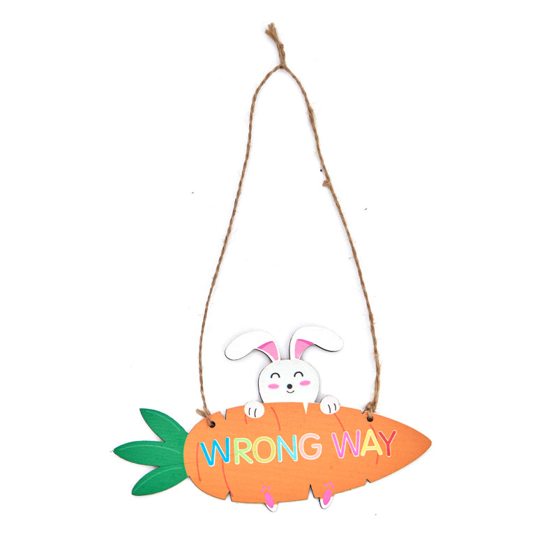 Carrot Hanging Sign (2 Pieces)