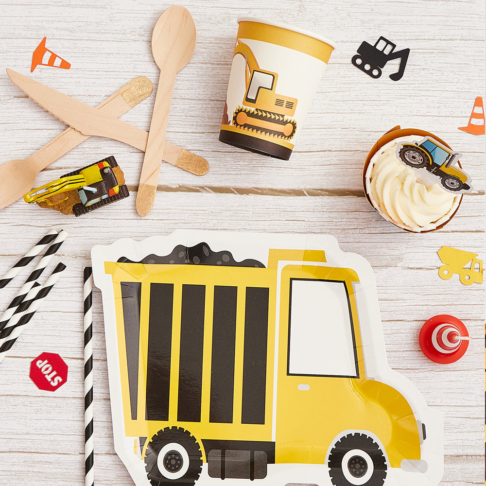 Construction Party Tableware Set (8-Serve)