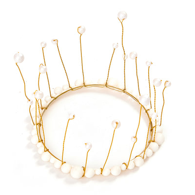 Pearl Crown Cake Decor (1 Piece)