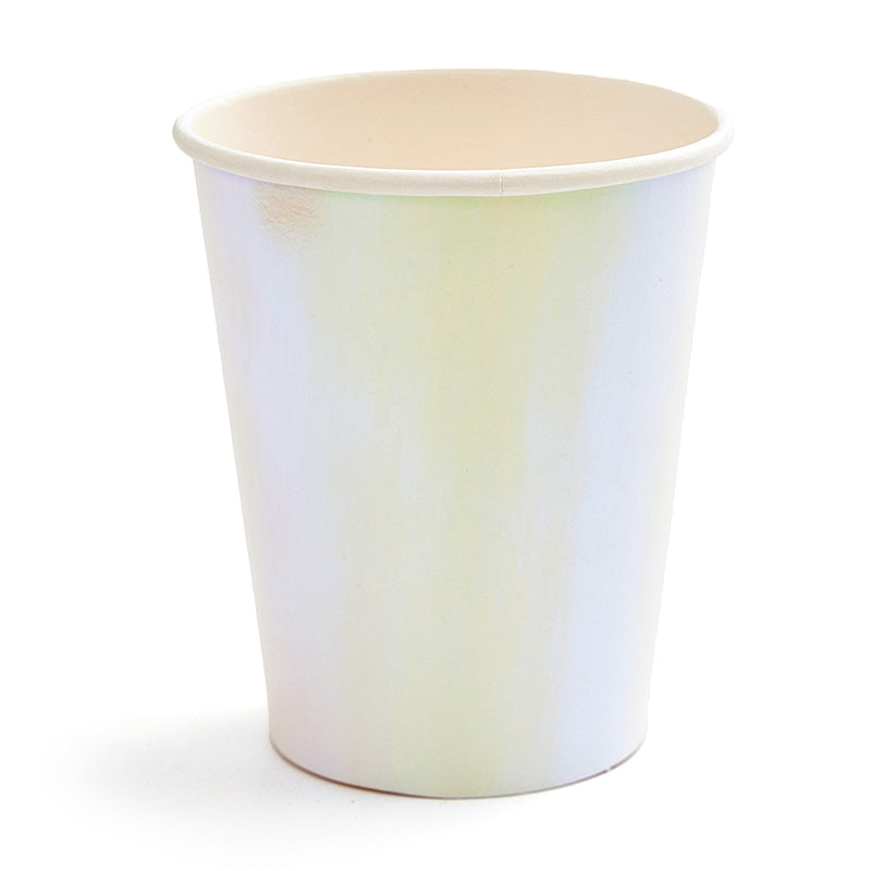 Iridescent Party Cups (8 Pieces)