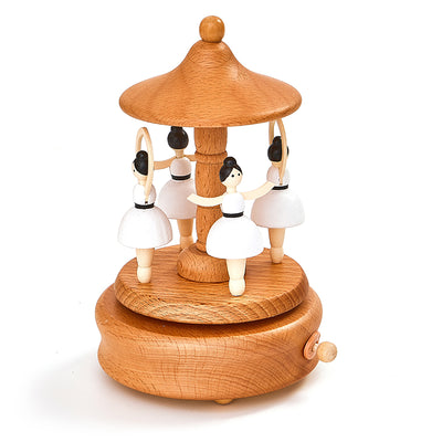 Wooden Ballerina Music Box (1 Piece)