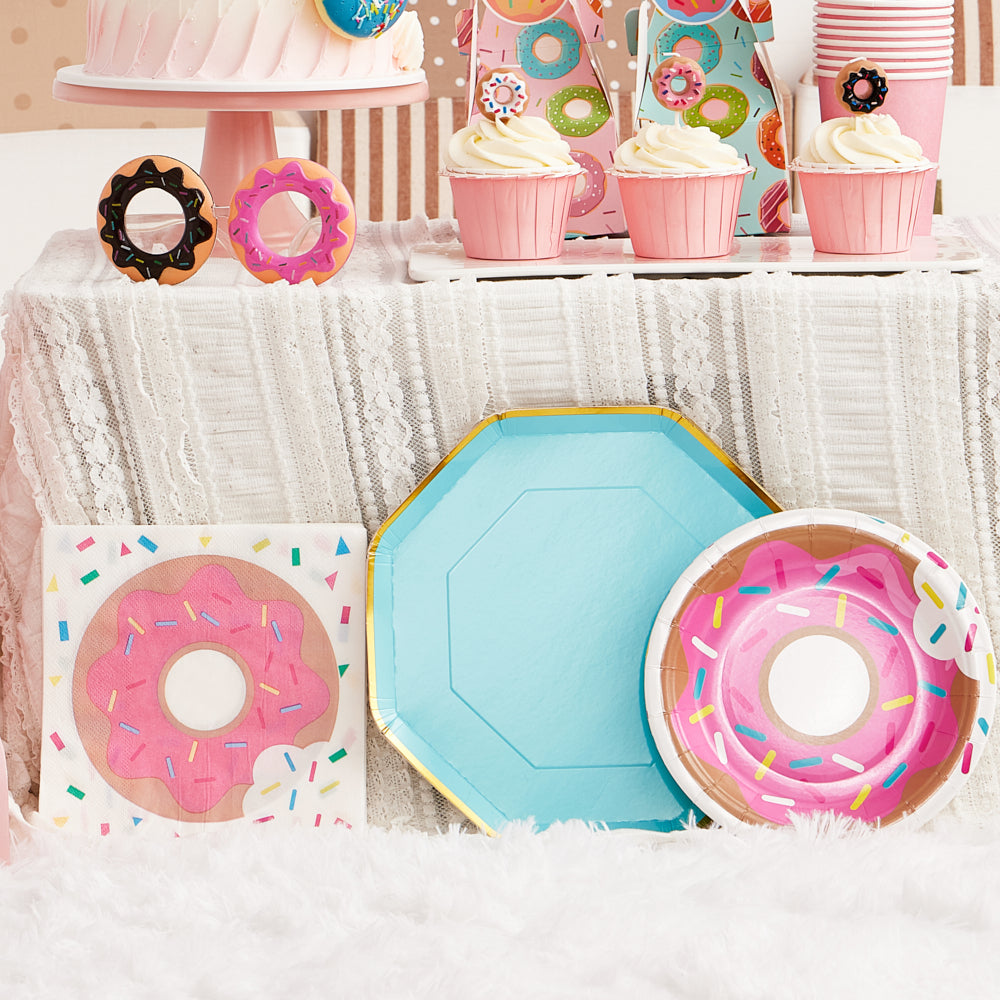 Donuts Party Tableware Set (8-Serve)