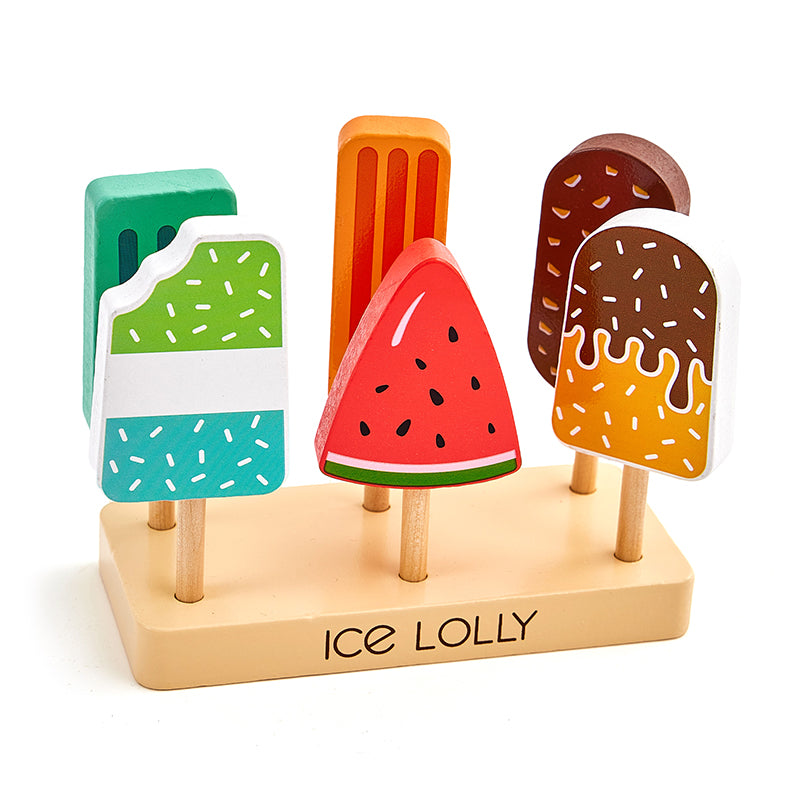 Wooden Ice Lollies Toy Set (1 Pack)