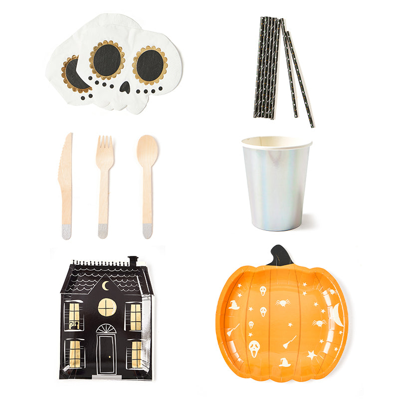 Halloween Party Tableware Set (8-Serve)