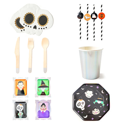 Vampire Party Tableware Set (8-Serve)