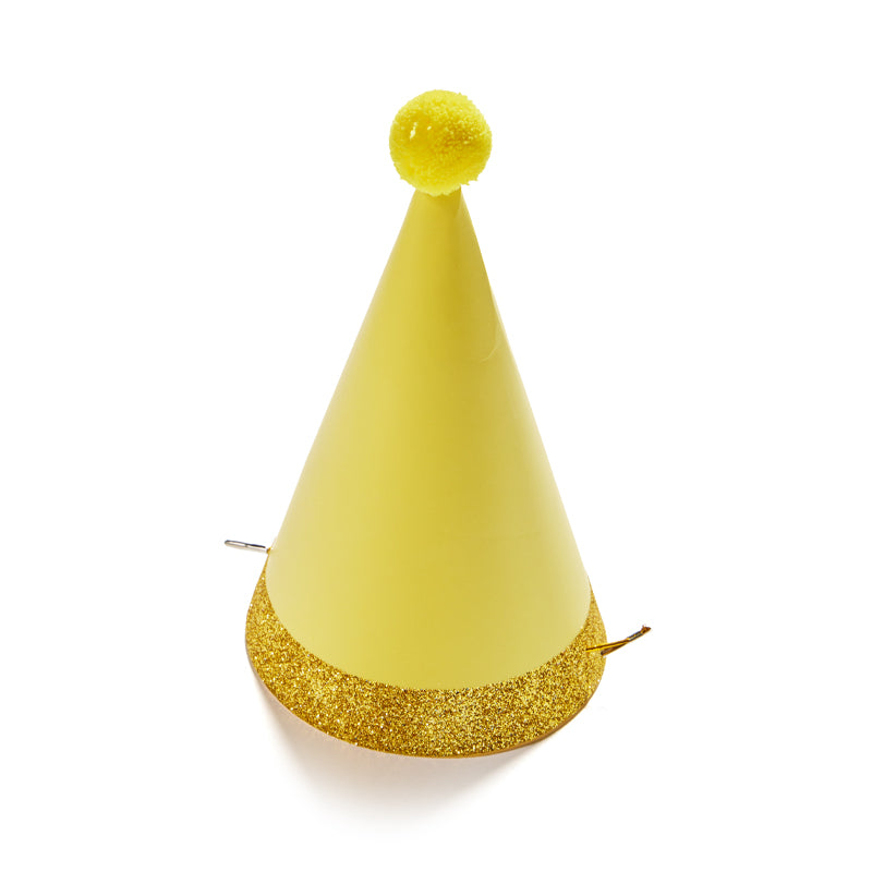 Yellow Party Hat (1 Piece)