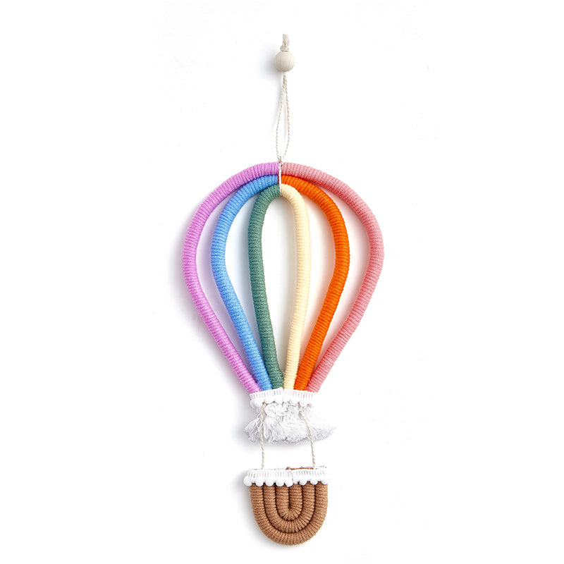 Hot Air Balloon Braided Hanging Pendant (1 Piece)