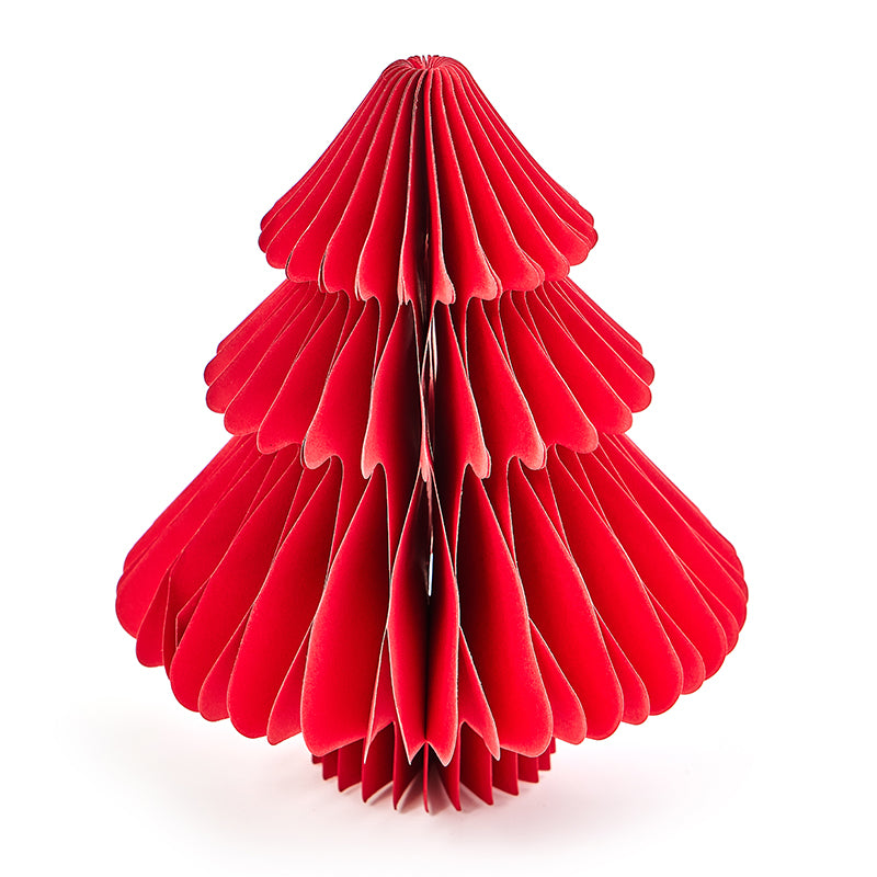 6inch Red Honeycomb Tree Centerpiece (1 Piece)