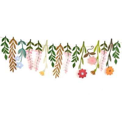 Jungle Floral Hanging Garland (1 Pieces)