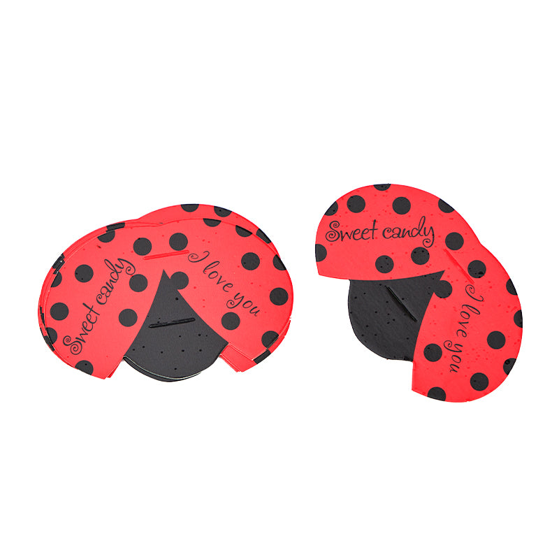 Lady Bug Lollipop Decor (10 Pieces)