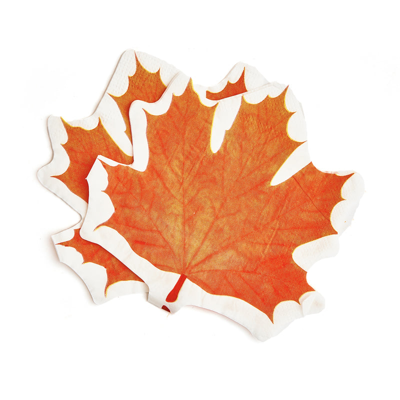 Maple Leaf Napkins (16 Pieces)