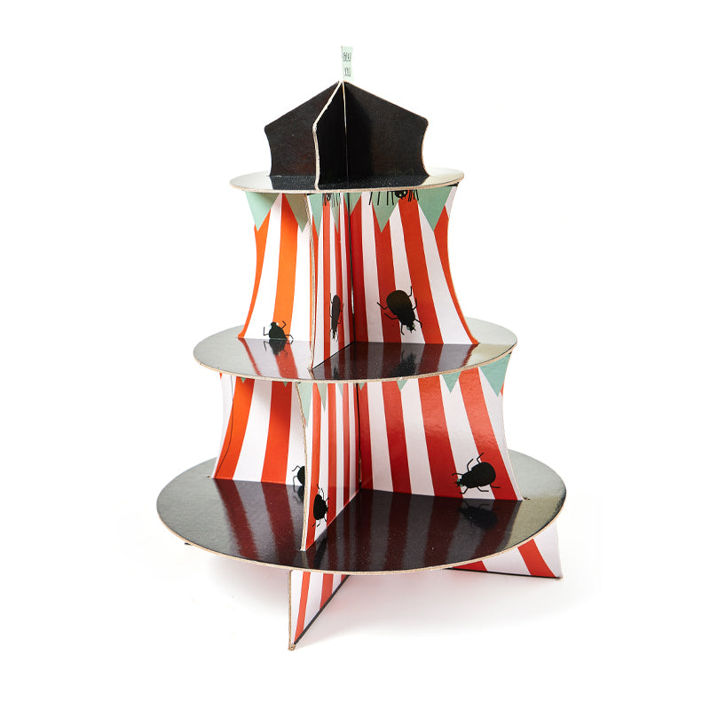 3 Tier Halloween Cupcake Stand (1 Pack)