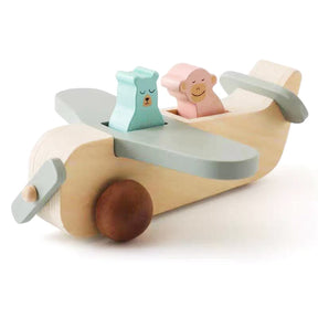 Wooden Airplane Toy (1 Pack)