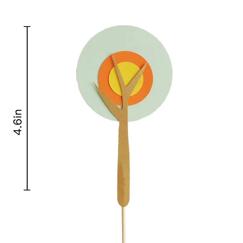 Blue Tree Cupcake Pick (1 Piece)