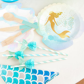 Mermaid Party Tableware Set (8-Serve)