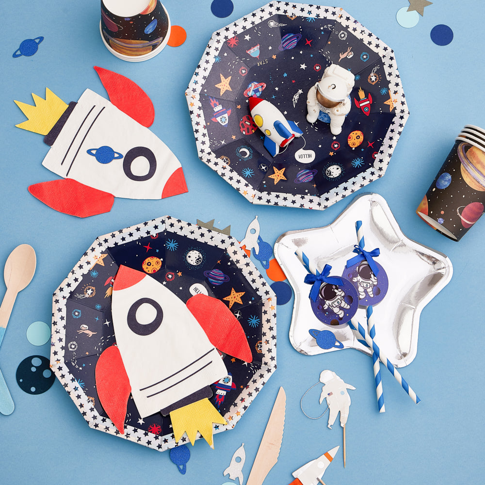 Outer Space Party Tableware Set (8-Serve)