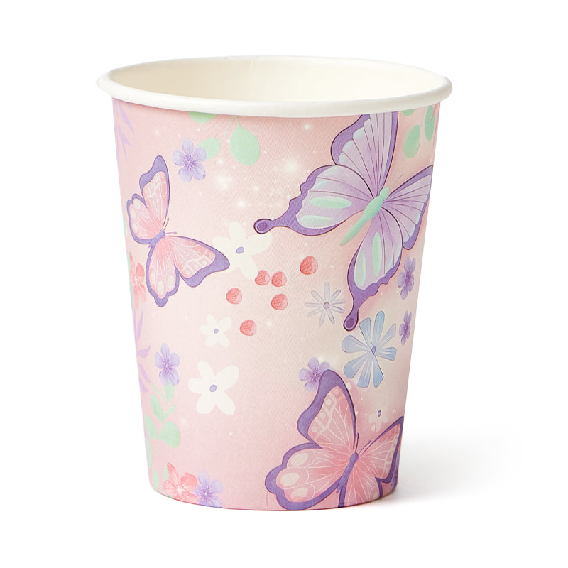 Butterfly Party Cups (8 Pieces)