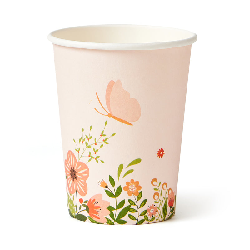 Butterfly Party Cups (8 pieces)