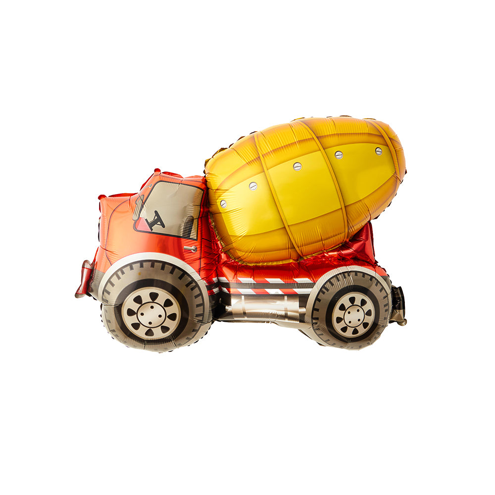 Mixer Truck Foil Balloon (1 Piece)