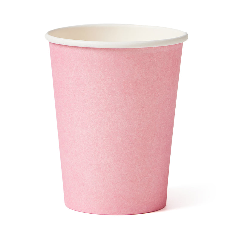 Pink Paper Cups (8 pieces)