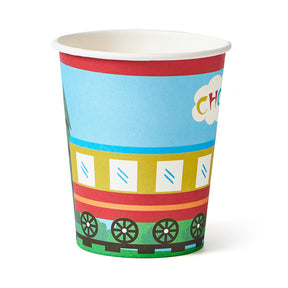 Train Party Cups (8 Pieces)