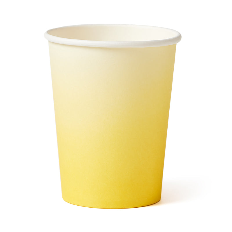 Yellow Party Cups (8 Pieces)