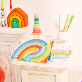 Rainbow Party Tableware Set (8-Serve)