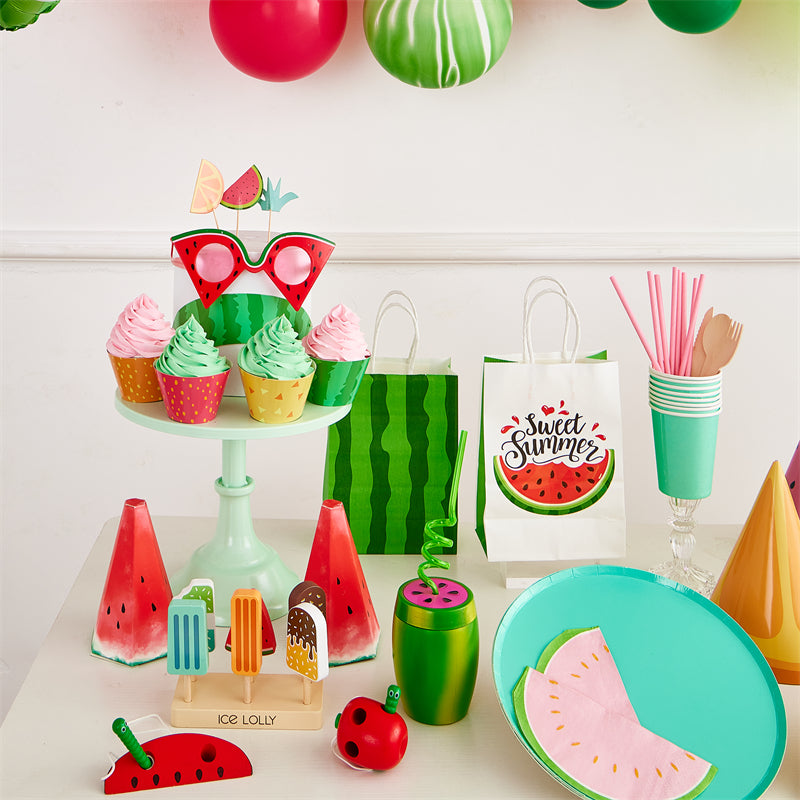 Watermelon Party Tableware Set (8-Serve)